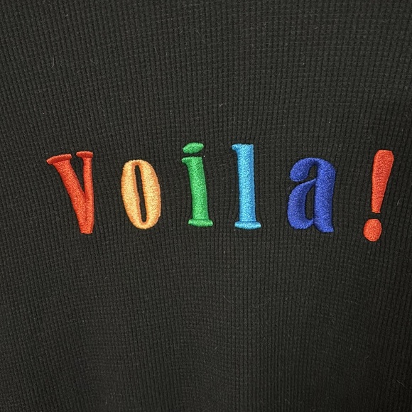 FOREVER 21 SWEATSHIRT “VOILA” - Picture 2 of 8